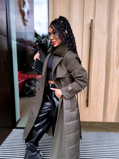Coat "COMBINATION HK30" - KHAKI